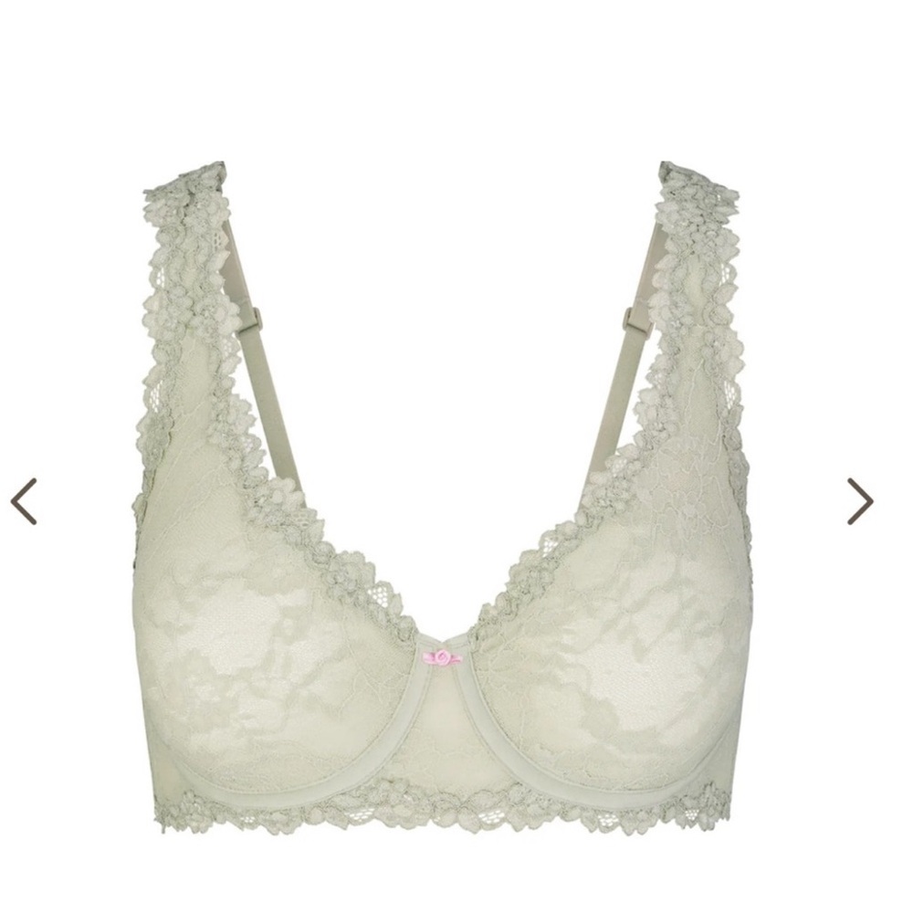Skims NWT Stretch lace unlined full coverage bra.